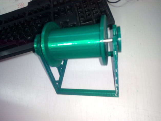 soporte filamento con base párr bobina 330gr de la apoyo carrete Impresora 3d accesorios 3D print model - Mito3D