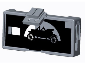 los coches viejos de neón caso coma neo la automoción 3d print model - Mito3D