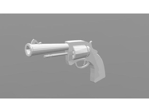 fortnite revolver arme les jeux vidéo jeu d'impression 3d print model - Mito3D