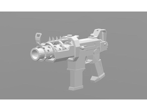 fortnite submachine gun arma video giochi gioco di stampa 3d print model - Mito3D
