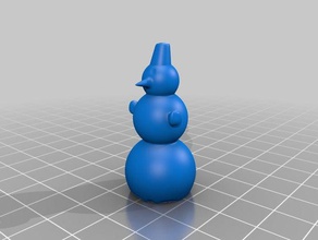 snowman toys & games 3d print model - Mito3D