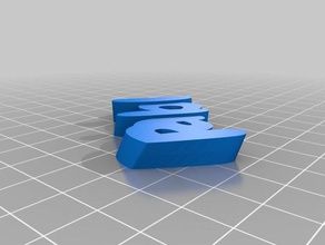 pablo pecado vainilla llaveros personalizado 3d print model - Mito3D
