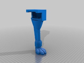 3d barra di dog-leg slash 3d print model - Mito3D