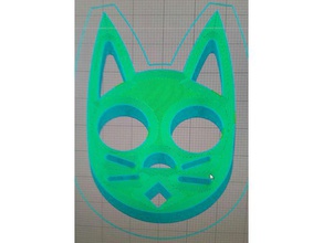llavero gato llaveros 3d print model - Mito3D