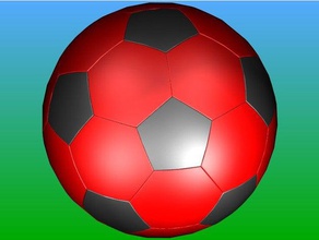 soccer ball sport & outdoors archbishop ryan high cad r kevin steve pettit turbocad 3d print model - Mito3D