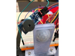3dx pir sensor buzzer 3d printing 3d print model - Mito3D