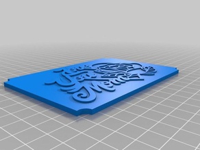 love you mom plaque signs & logos mother mothers mothersday day 3d print model - Mito3D