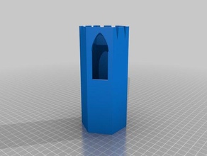 warhammer Würfel-Turm Spiele 3d print model - Mito3D