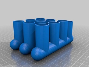 meine angepasste vege & Blumen-tubes 10 besten 1 Küche und Esszimmer kundengebundene 3d print model - Mito3D