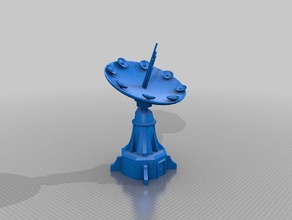 gran endor satélite modular bunker La impresión en 3d las guerras de la estrella legión terrian 3d print model - Mito3D