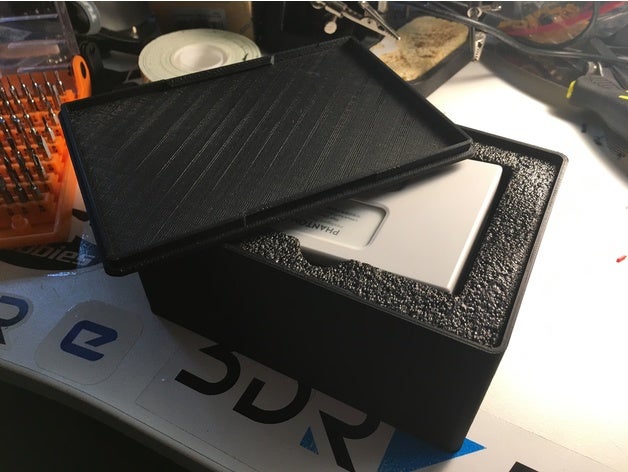 phantom 4 pro Akku-case Akku-box dji p4p 3D print model - Mito3D