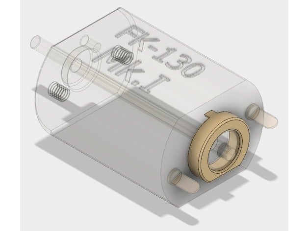 fk-130 fc-130-motor-adapter Spielzeug & Spiele fc-130 slot car slotcar 3D print model - Mito3D