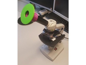 akıllı telefon tablet adaptörü mikroskop öğrenme ipad 3d print model - Mito3D