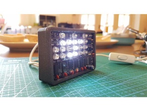 david watts bcd crap clock case electronics binary pcb 3d print model - Mito3D
