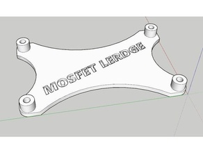 mosfet lerdge monte Stampante 3d parti 3d print model - Mito3D