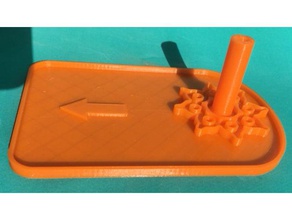 incense holder tray decor 3d print model - Mito3D