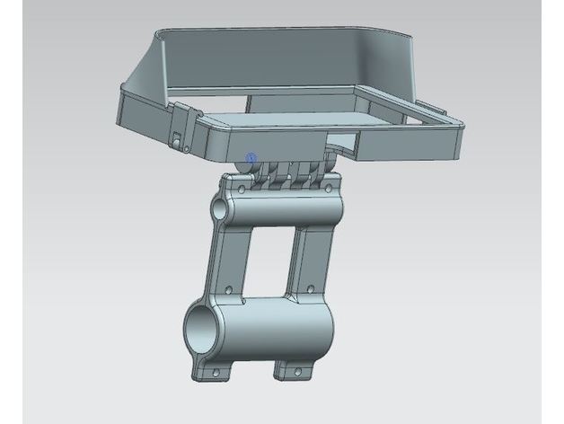 soporte para smartphone xt600 de 3 tb axón 7 mini el teléfono móvil De 3tb moto la navegación yamaha 3D print model - Mito3D