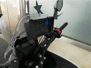 honor 6x motorcycle holder givi fb1146 similar supporto per traversina o compatibile automotive 3d print model - Mito3D