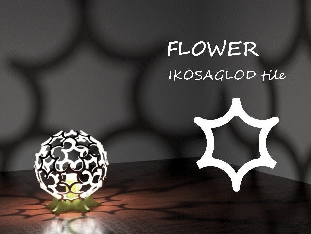 Blume ikosaglod-Lampe tile Haushalt Kunst Künstlerische schön Schlafzimmer Bett Bettseiten cast casting Chemie crystal anpassbare anpassen deco Dekoration Dekorative Schreibtisch desktop Würfel elegant geometrie halogen Kleiderbügel Kleiderschrank Ikosaeder ikea ikosaglod Lampe led Licht Glühbirne Leben Wohnzimmer lowpoly makeprintable modular Punkt-Konzern polihedra polihedron polygon Polygone Polyeder Projektion Raum Wissenschaft Schatten shadow Glanz sphärische Tabelle die dreifache Symmetrie Fliesen Dreieck Dreiecke 3D print model - Mito3D