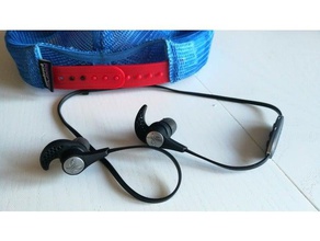 snapback-headphones audio caps headphones headphone holder jaybird snapback wireless headset 3d print model - Mito3D