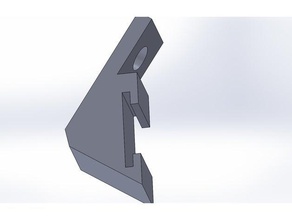 12mm mount şerit diy led tutucu açtı 3d print model - Mito3D