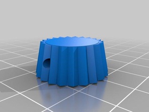 perilla para interfaze las piezas de repuesto personalizado 3d print model - Mito3D
