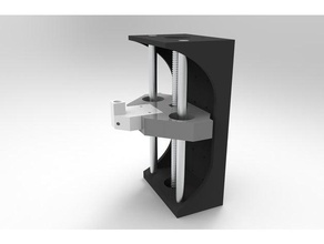 linéaire de l'axe z mécanisme - pinceau titulaire les machines-outils 3d print model - Mito3D