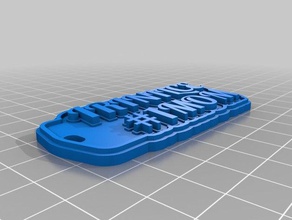 irinilcemom keychains customized 3d print model - Mito3D