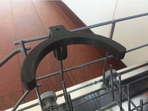 dishwasher weizen support kitchen & dining beer glas weibier 3d print model - Mito3D