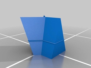 xymphaedron les mathématiques algébrique la zone cube équation de l'expression formule fonction hexaedron quadratique forme solide surface 3d print model - Mito3D