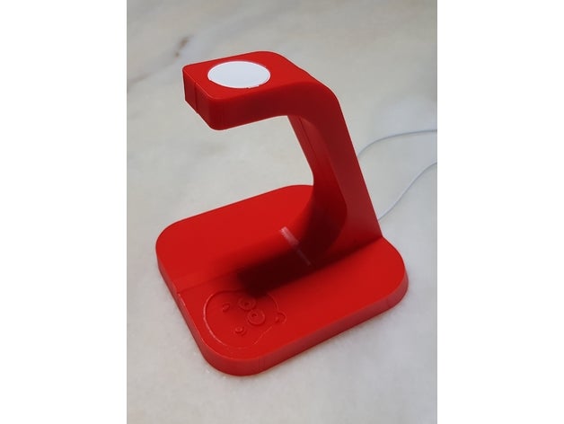 apple watch holder gadgets charger dock stand 3D print model - Mito3D