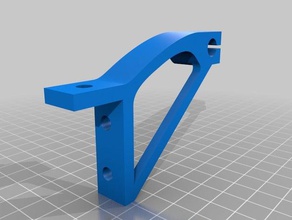 anet am6 upper z-rod mount 3d printer parts a6 z axis rod holder z-axis 3d print model - Mito3D