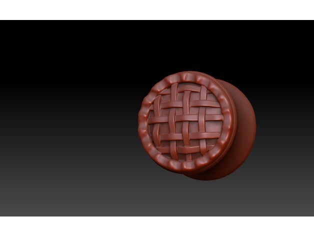 galga de la empanada joyería calibre el pastel 3D print model - Mito3D