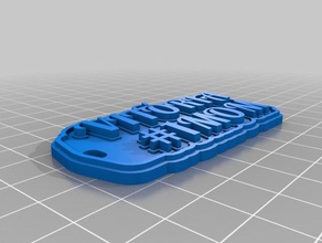 vit riamom Anahtarlık özelleştirilmiş 3d print model - Mito3D