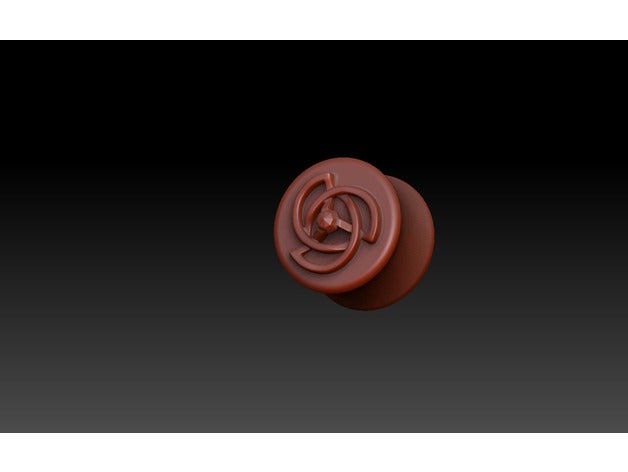 spin calibre la joyería oído medidores 3D print model - Mito3D
