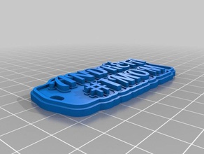 andr iamom keychains customized 3d print model - Mito3D