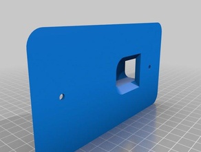 vimar plana 4 moduli ciechi cavo buco coperto parti di ricambio l'elettricità interruttore 3d print model - Mito3D