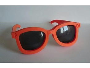 sunglasses pohoda glasses frame summer 3d print model - Mito3D