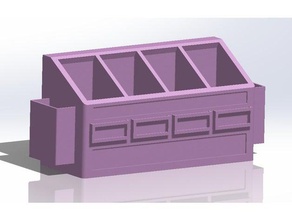 Schreibtisch-organizer - Organisation Büro-Organisation 3d print model - Mito3D