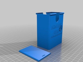 pandora's boox mtg deckbox 3d printing deck box magic gathering 3d print model - Mito3D