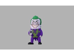 mini joker toys & games batman chibi cute dc comics miniature wekster 3d print model - Mito3D