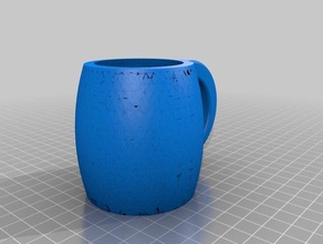 cup kitchen & dining coffee mug 3d print model - Mito3D