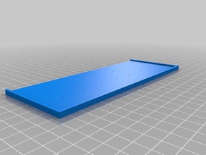 personalizado movimento fácil bandeja - knoblars 3x8 brinquedo & acessórios para jogos 3d print model - Mito3D