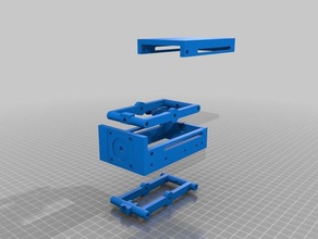 platform jack microplates biology labware lift microplate 3d print model - Mito3D