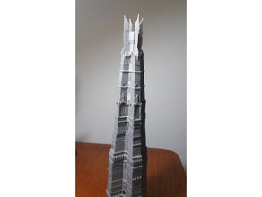 la torre de orthanc las estructuras edificios 3d print model - Mito3D