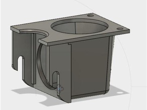 mpsm sans canalisation carénage du ventilateur de la baisse montage L'imprimante 3d pièces v2 3d print model - Mito3D