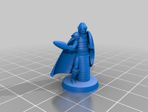 los elfos de la duskblade 28 mm d&d dnd pathfinder La impresión en 3d 3d print model - Mito3D