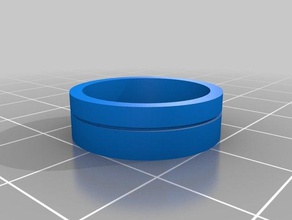 lyndsay anillo 3 los anillos personalizado 3d print model - Mito3D