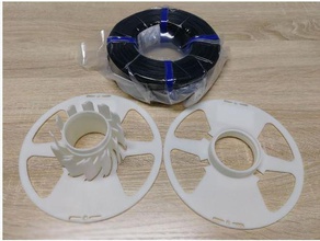 respool esun 3d printer parts spool holder 3d print model - Mito3D