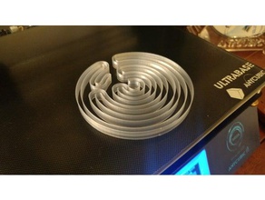 vaso in modalità round di spugna, sapone per i piatti titolare bagno piatto porta vassoio spugna 3d print model - Mito3D